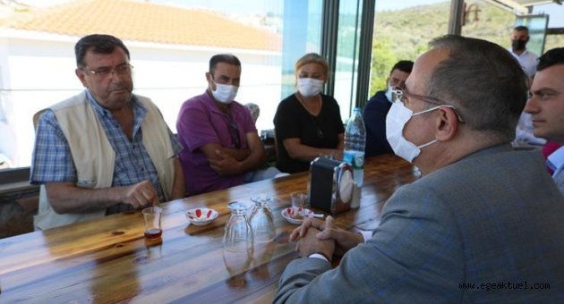 Karaburun’u biz sırtlanıyoruz, onlar ihmal ediyorlar!”