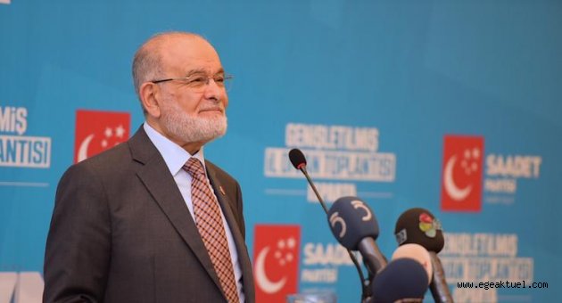 Karamollaoğlu İzmir'de e-miting yapacak