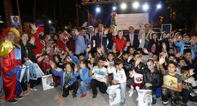 Kardeşlik sofrası üçüncü kez kuruldu
