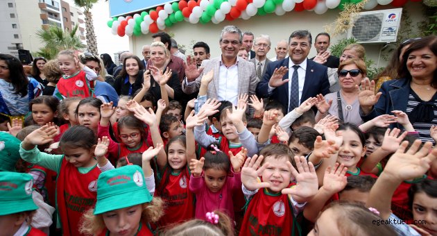 Karşıyaka Belediyesi, 6. anaokulunu açtı
