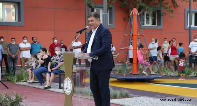 Karşıyaka’da ‘Ali Çelenay Parkı’ hizmete açıldı