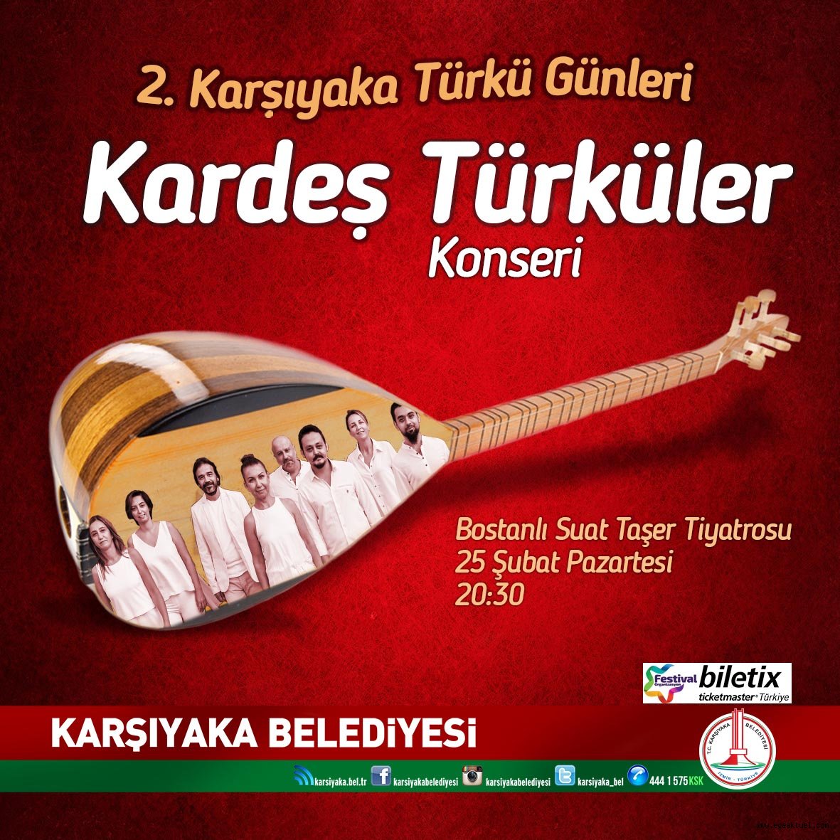 Karşıyaka’da türkü şöleni başlıyor