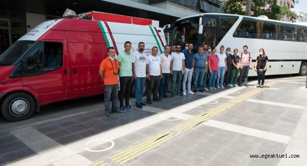 Karşıyaka’dan Bodrum’a yardım köprüsü