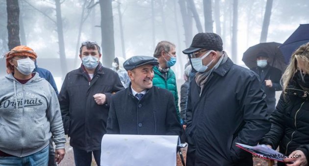 Karşıyaka’nın üstündeki Yamanlar köyü agro turizme açılacak