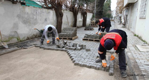 Karşıyaka sokaklarına estetik dokunuş