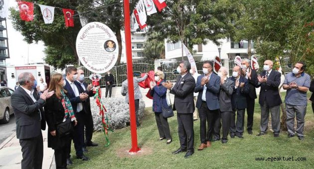Karşıyaka’ya vefa parkı: Efsane Başkan Ali Ulvi Kiremitçiler’in adı ölümsüzleşti