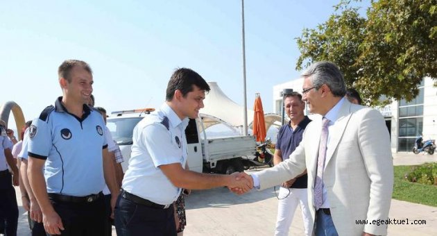 Karşıyaka Zabıtası’ndan 62. yıl kutlaması