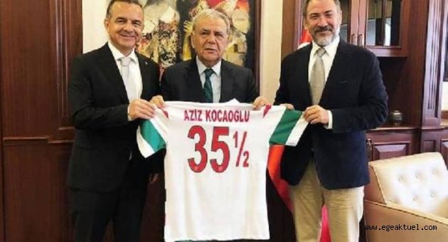 Karşıyaka'dan Kocaoğlu'na ziyaret