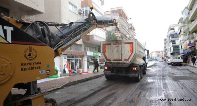 Karşıyaka'nın sokakları güzelleşiyor