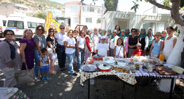 Kavacık’ta kadın dayanışması