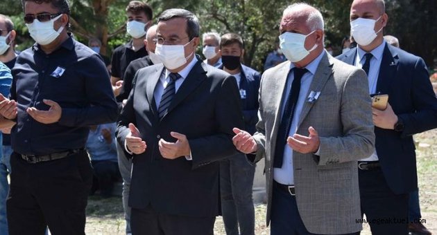 Kemalpaşa, Ramazan Coşkun'u son yolculuğuna uğurladı