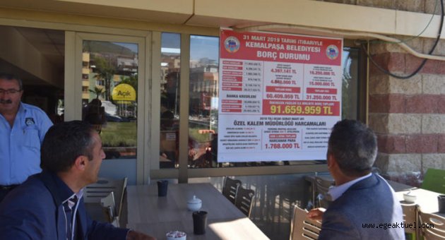 Kemalpaşa'da gelir gider durumu halka paylaşıldı