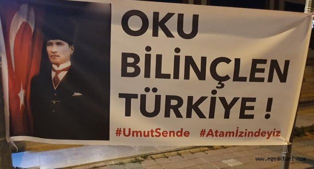 Kemalpaşa'da kitap okuma kampanyası
