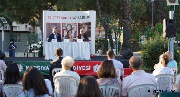Kent’te Sanat Söyleşilerine yoğun ilgi 