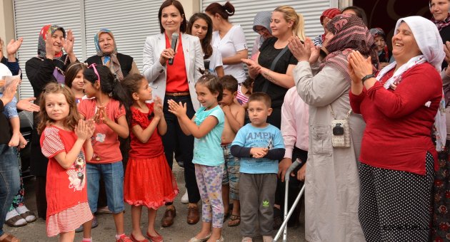 Kılıç’tan lale mahallesi’ne söz: sizi asla yalnız bırakmayacağız