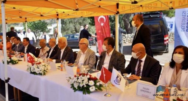 Kılıçdaroğlu Belediye Başkanlarıyla yangın bölgesine çıkartma yaptı