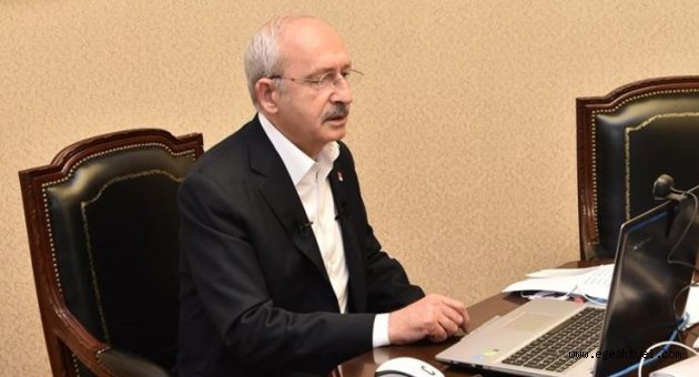 Kılıçdaroğlu Ege Bölgesi'ndeki başkanlarla online zirvede bir araya geldi