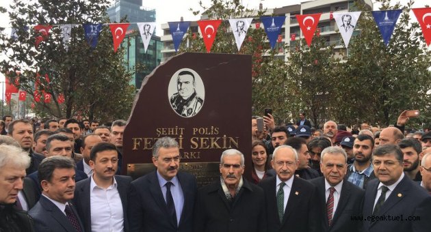 Kılıçdaroğlu İzmir şehitlerini unutmadı