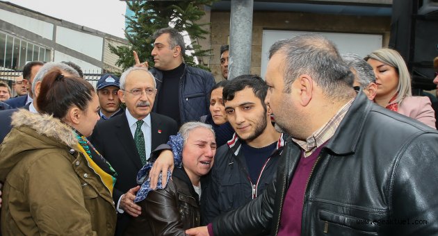 Kılıçdaroğlu İzmir'de  Can ailesini ziyaret etti