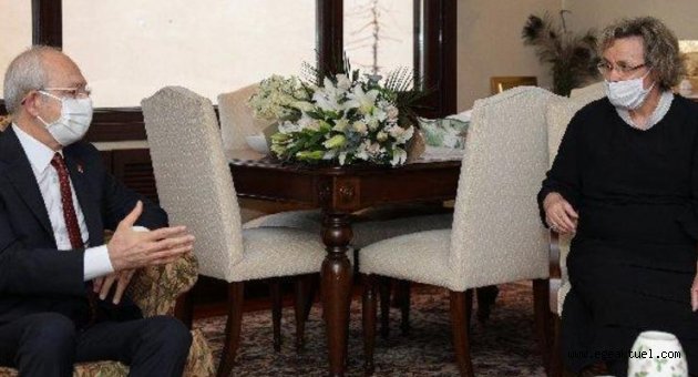 Kılıçdaroğlu, Seval Türkeş’i ziyaret etti
