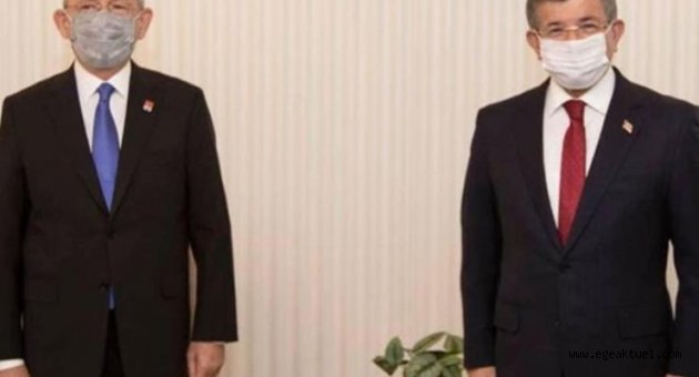 Kılıçdaroğlu ve Davutoğlu'ndan görüşme sonrası flaş ittifak açıklaması
