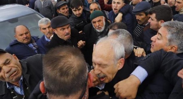 Kılıçdaroğlu'na şehit cenazesinde saldırı: