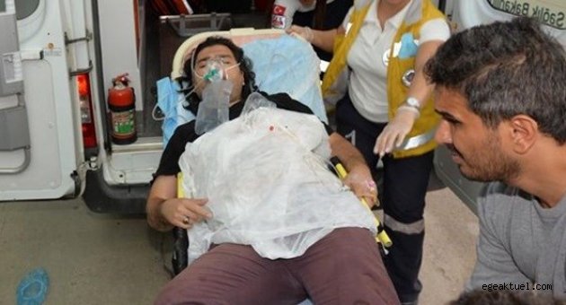 Kimlik soran polisi bu hale getirdi