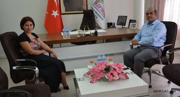 Kiraz Kaymakamı Belediye Başkanı Şengül'ü ziyaret etti