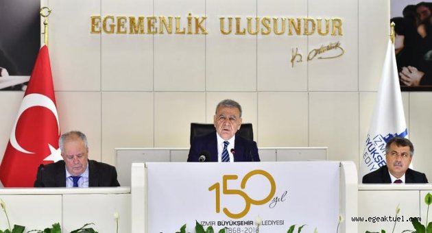 Kocaoğlu, Ege Belediyeler Birliği Meclisi'nde konuştu