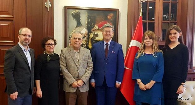 Kocaoğlu İZTO adayı Yöndem'i ziyaret etti
