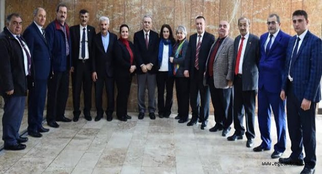 Kocaoğlu muhtarları ağırladı