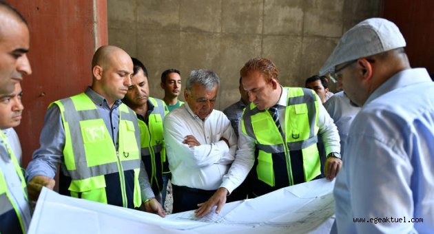 Kocaoğlu Vagonpark'ı denetledi