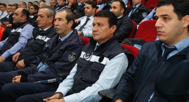 Konak Belediye Zabıtası'na Eğitim Semineri