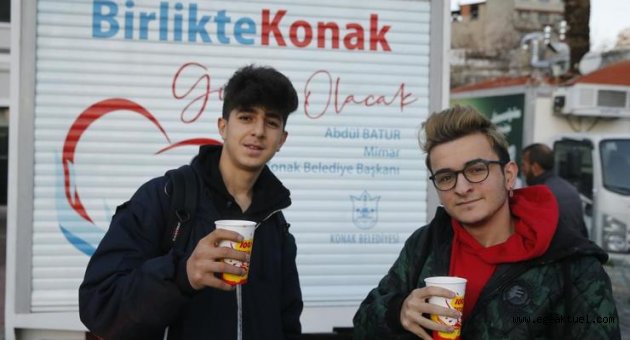 Konak Belediyesi çorba ikramını başlattı