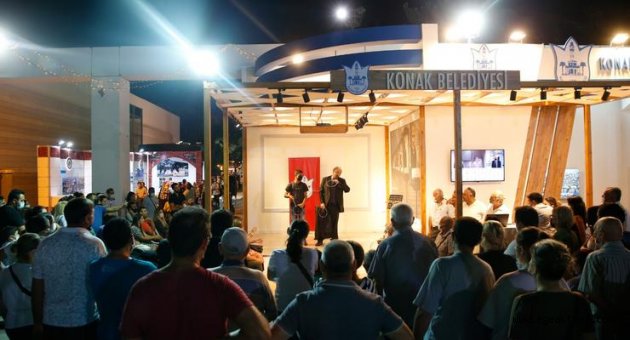 Konak Belediyesi Fuar standı sürprizlerle dolu