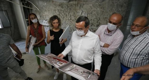 Konak Belediyesi meclis binası yolda