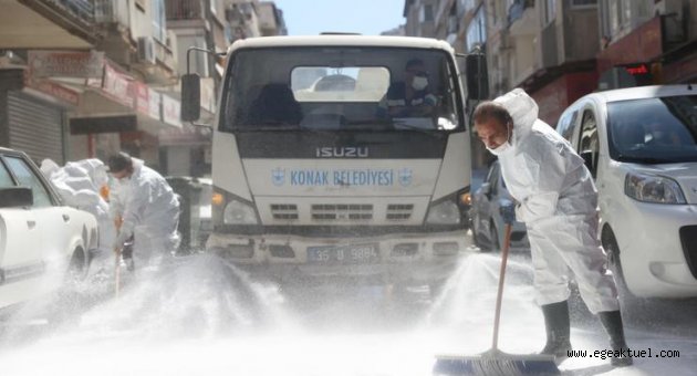 Konak Belediyesinden bayram temizliği