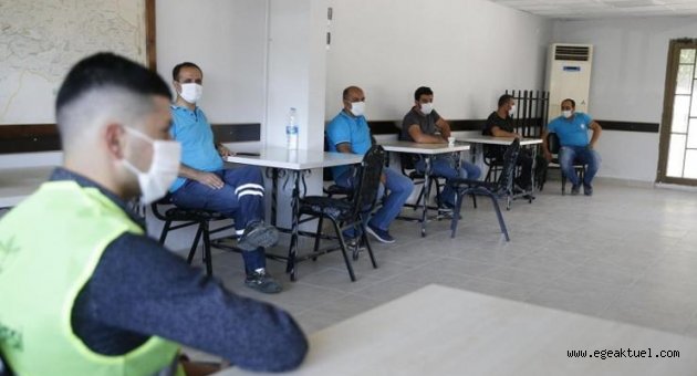 Konak Fen işleri işçiler için yenilendi