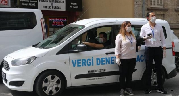 Konak’lılara kapıda vergi ödeme hizmeti