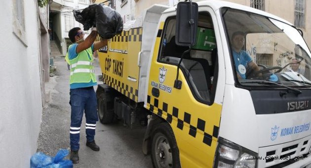 Konak’ta Çöp Taksi dönemi başladı