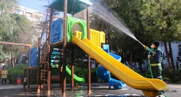 Konak’ta Koronavirüs önlemleri üst seviyede
