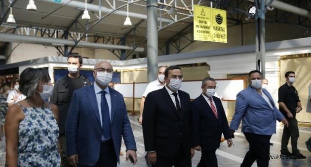 Konak’ta tam saha Covid-19 denetimi