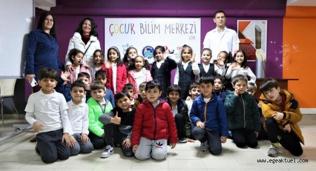 Konaklı çocuklar bilimi eğlenerek öğreniyor
