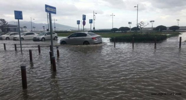 Kordon'da deniz ve kara birleşti