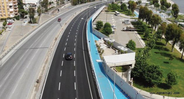 Korona günlerinde İzmir’in yollarına 418 bin ton asfalt döküldü