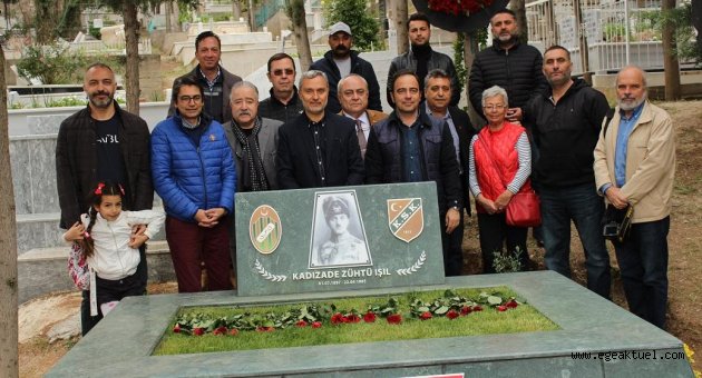 KSK'nin Kurucu Başkanı Zühtü Işıl kabri başında anıldı...
