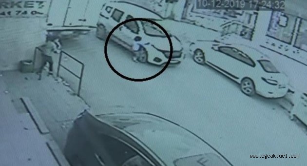 Küçük kız ölümden kıl payı kurtuldu, yürekler ağza geldi
