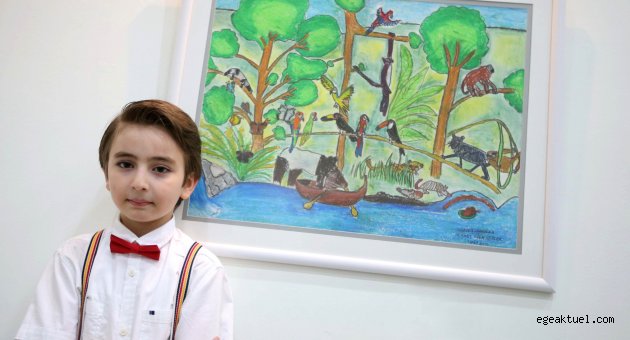 Küçük ressamdan ikinci sergi