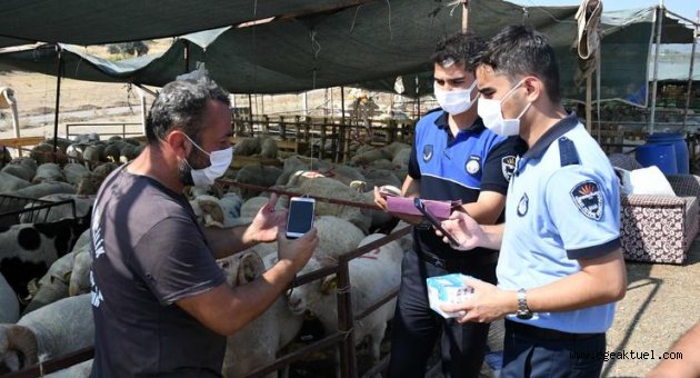 Kurban satış alanlarına sıkı kontrol