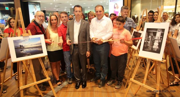 Kursiyerlerin fotoğrafları sergide
